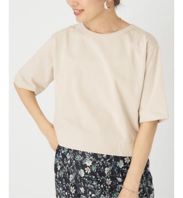 IENA「クロップドTシャツ」|Tシャツ・カットソー|