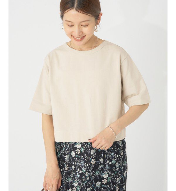 IENA「クロップドTシャツ」|Tシャツ・カットソー|