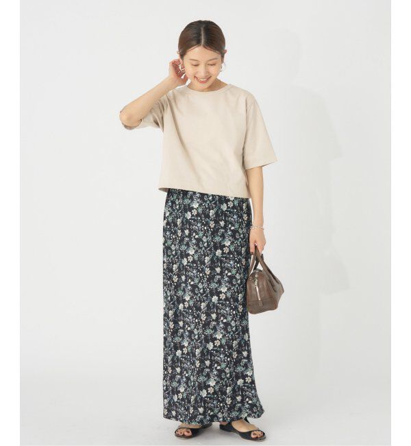 IENA「クロップドTシャツ」|Tシャツ・カットソー|