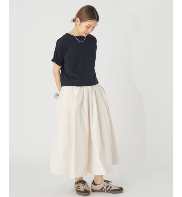 IENA「クロップドTシャツ」|Tシャツ・カットソー|