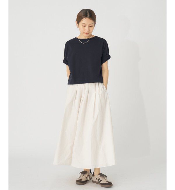 IENA「クロップドTシャツ」|Tシャツ・カットソー|