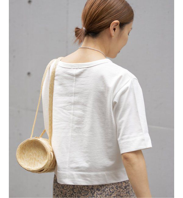 IENA「クロップドTシャツ」|Tシャツ・カットソー|