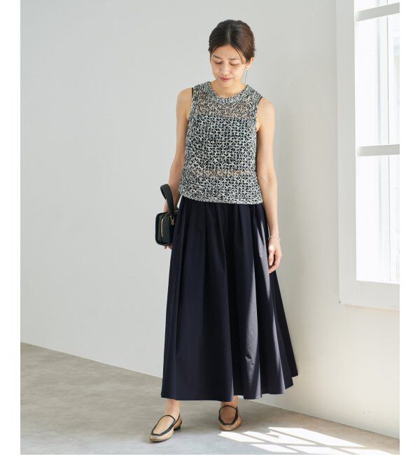 IENA「《一部カラー店舗限定》タイプライターフレアスカート」|スカート|