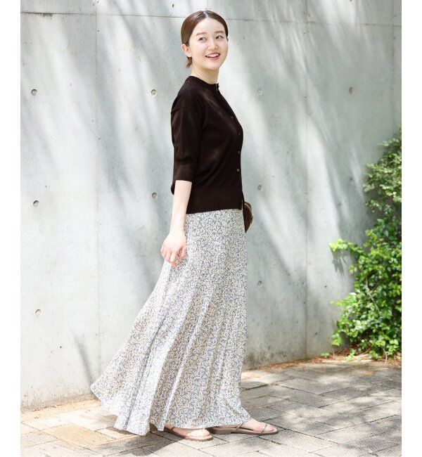 IENA「《追加2》LEVITAクルーカーディガン」|カーディガン|