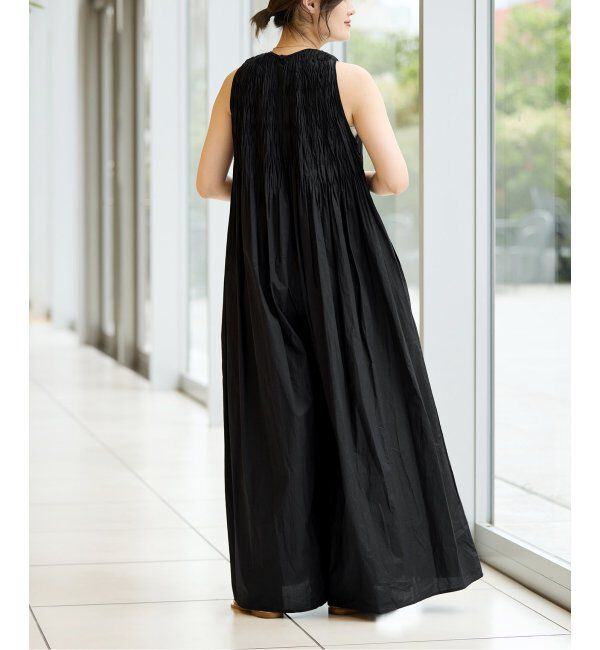 IENA LA BOUCLE「IENA LA BOUCLE ギャザーオールインワン」|オールインワン|