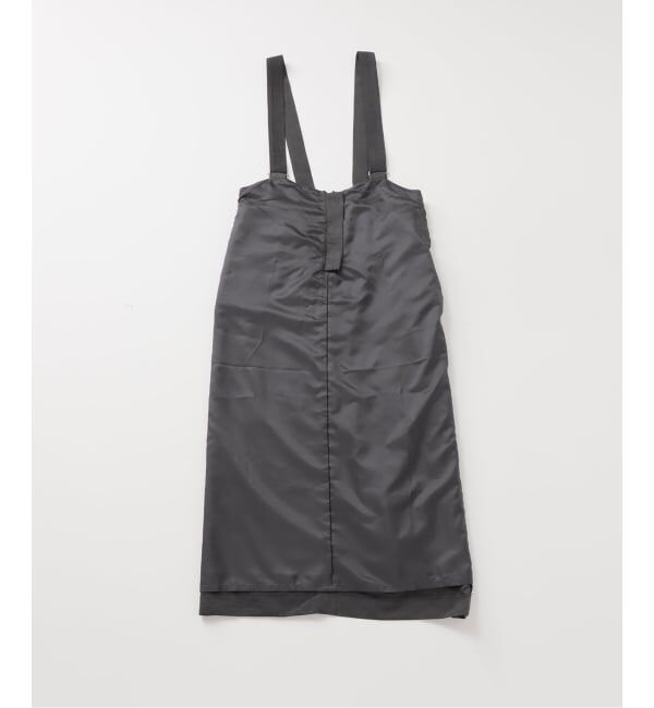 SLOBE IENA「アイラインフロントジップジャンパースカート」|ワンピース|