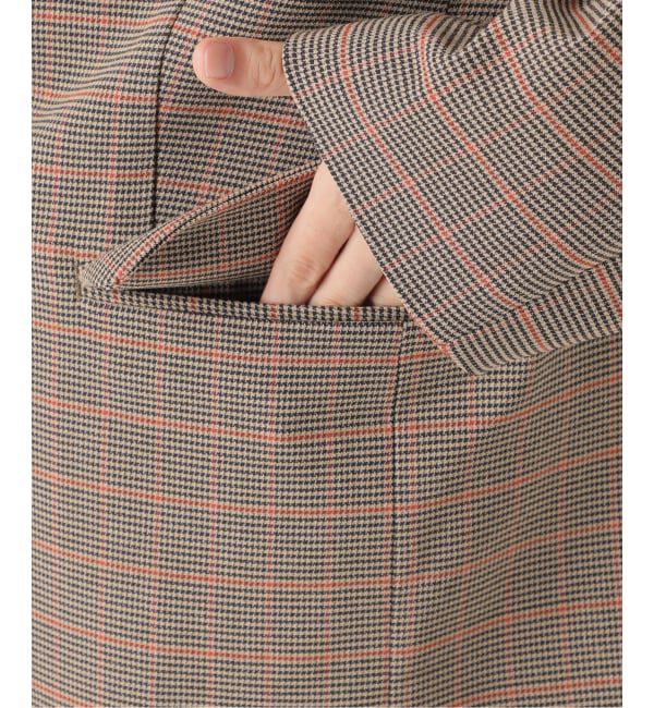SLOBE IENA「チェックビックジャケット」|テーラードジャケット|