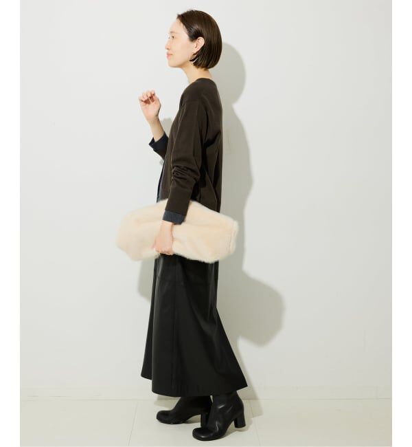 SLOBE IENA「フェイクレイヤードカーディガン」|カーディガン|