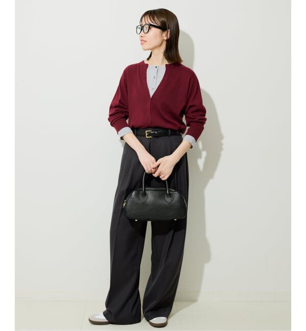 SLOBE IENA「フェイクレイヤードカーディガン」|カーディガン|