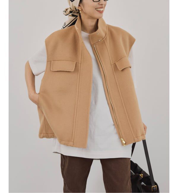 VERMEIL par iena「スリーブレスリバーブルゾン」|その他|