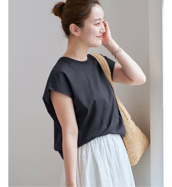 IENA「《追加5》ラウンドテールプルオーバー」|Tシャツ・カットソー|