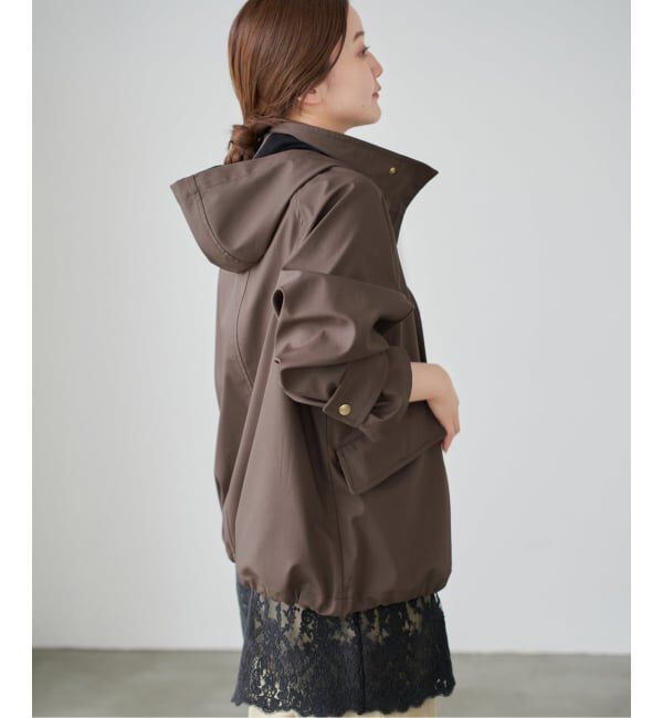 IENA「《一部カラーWEB限定》ボンディングフーデッドブルゾン」|その他|