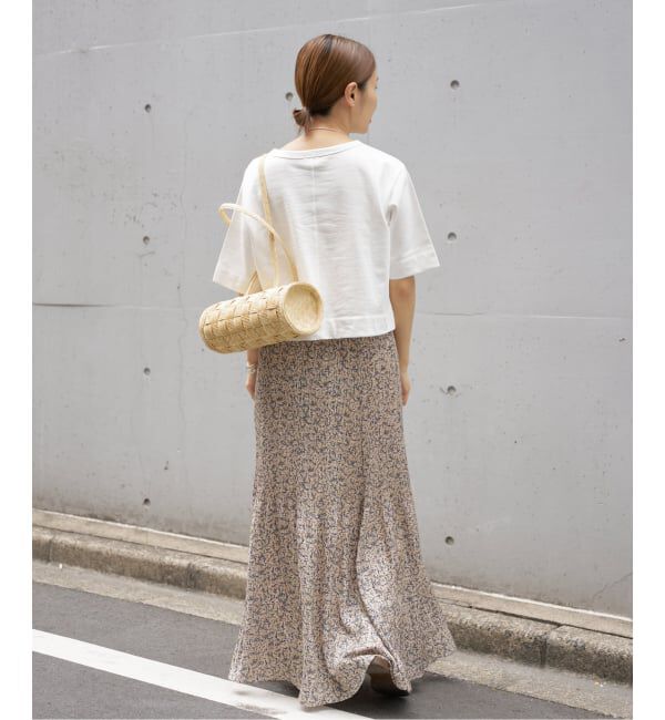 IENA「《WEB限定/追加》クロップドTシャツ」|Tシャツ・カットソー|