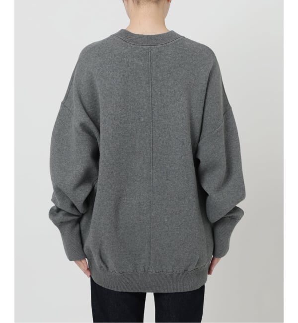 SLOBE IENA「《WEB限定/追加》オーバーサイズ スウェットライクニット」|ニット・セーター|
