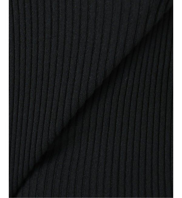 IENA「バイカラー 襟RIBホールガーメントプルオーバー」|ニット・セーター|