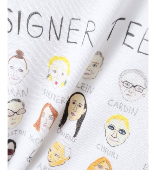 IENA LA BOUCLE「UNFORTUNATE PORTRAIT Designer Men's Tシャツ UPU-280」|Tシャツ・カットソー|