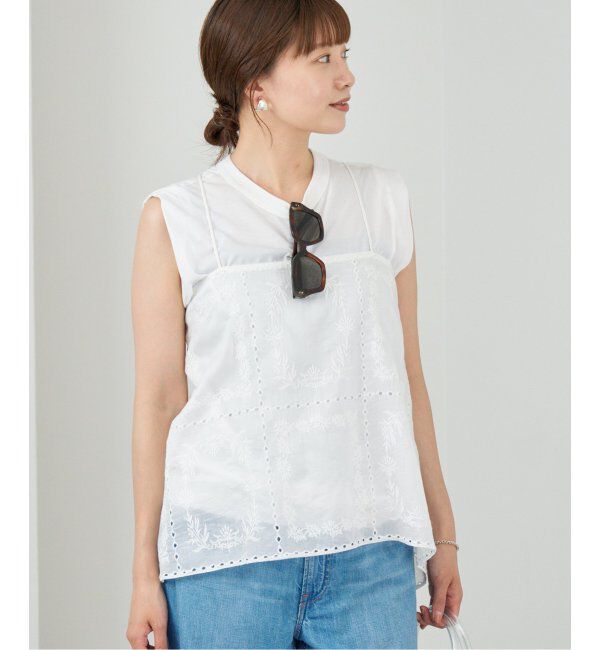 IENA「レースキャミソール」|シャツ・ブラウス|