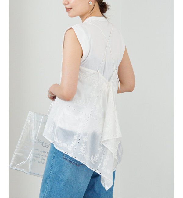 IENA「レースキャミソール」|シャツ・ブラウス|