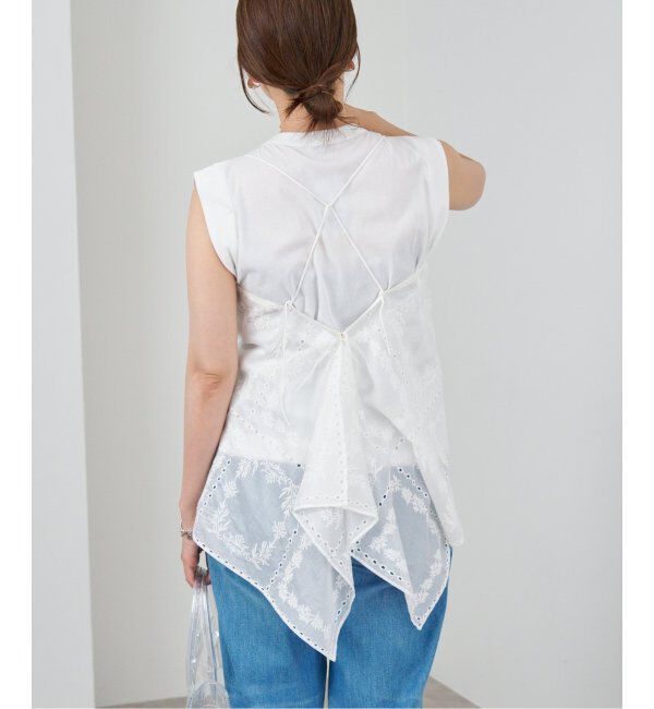 IENA「レースキャミソール」|シャツ・ブラウス|