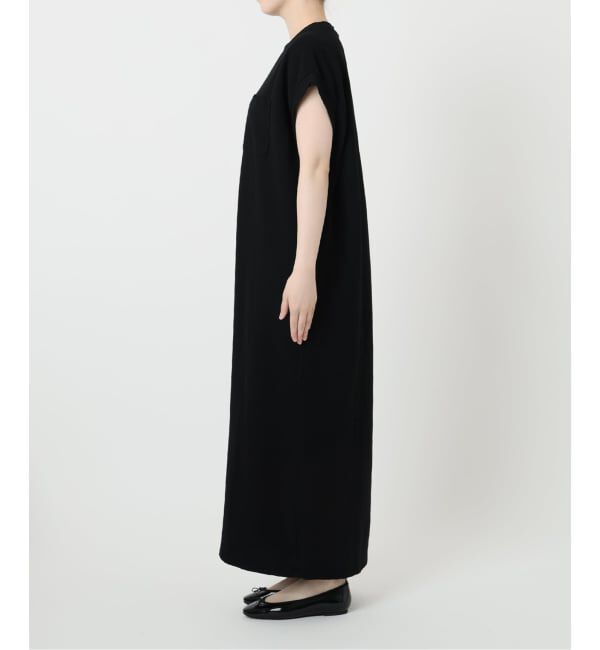 IENA「《追加》BLACK ポケットTドレス」|ワンピース|