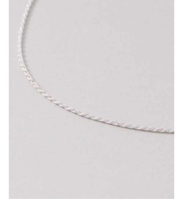SLOBE IENA「unique/ユニーク SLOBE別注 85cm ロープチェーンネックレス」|ネックレス|