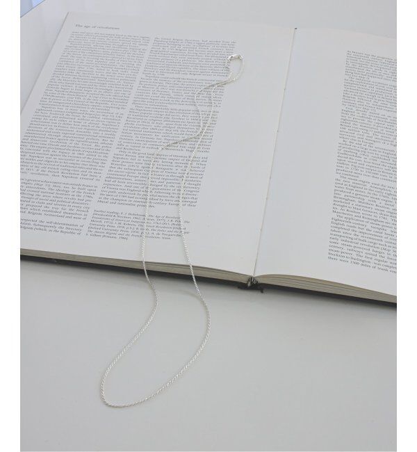 SLOBE IENA「unique/ユニーク SLOBE別注 85cm ロープチェーンネックレス」|ネックレス|