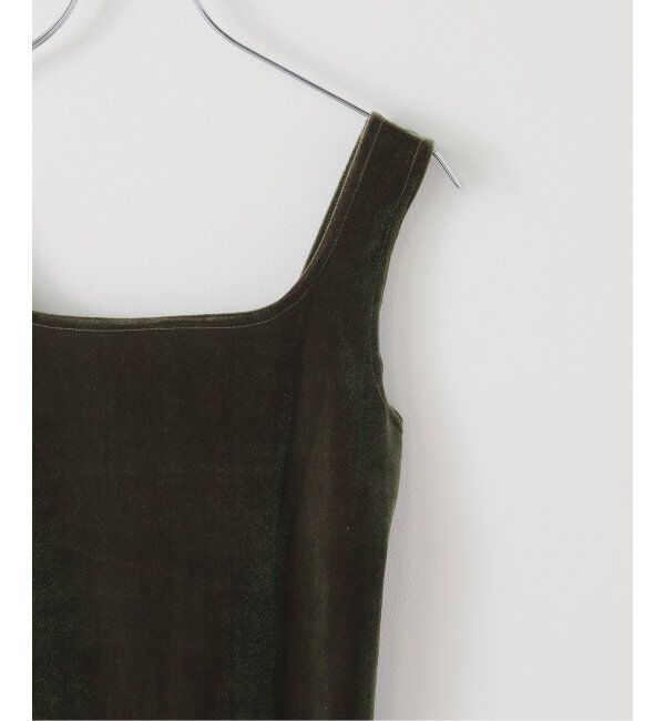 IENA「SIMONE WILD/シモーネ ワイルド VELVET SINGLET タンクトップ VELVETSINGLET」|Tシャツ・カットソー|