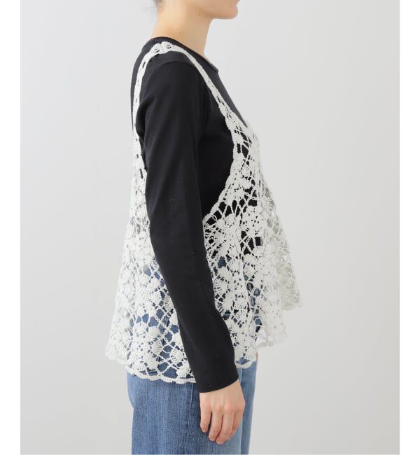 IENA「《追加》クロシェタンク」|ニット・セーター|