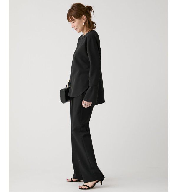 VERMEIL par iena「ダブルクロスストレッチ T-ブラウス」|シャツ・ブラウス|