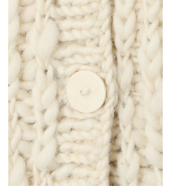 IENA LA BOUCLE「IENA LA BOUCLE スラブウールハンドニットブルゾン」|その他|