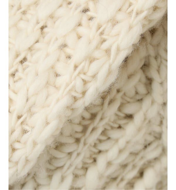 IENA LA BOUCLE「IENA LA BOUCLE スラブウールハンドニットブルゾン」|その他|