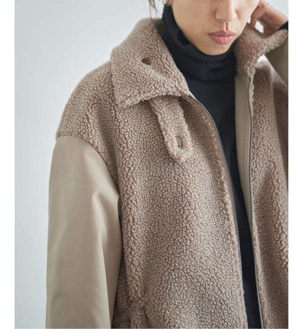 IENA「VACHEMENT/ヴァシュモン 別注 リバーシブルボアコート」|その他|