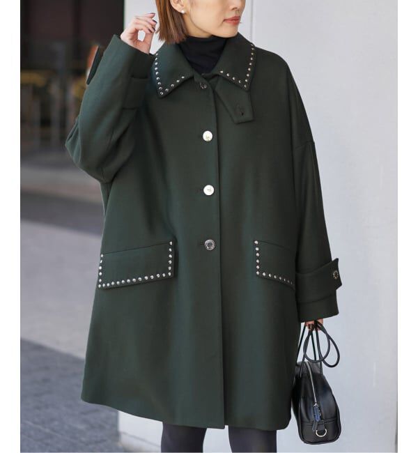 IENA「MACKINTOSH/マッキントッシュ HUMBIE STUDS MB コート L252MO1158F2KS」|その他|グリーン