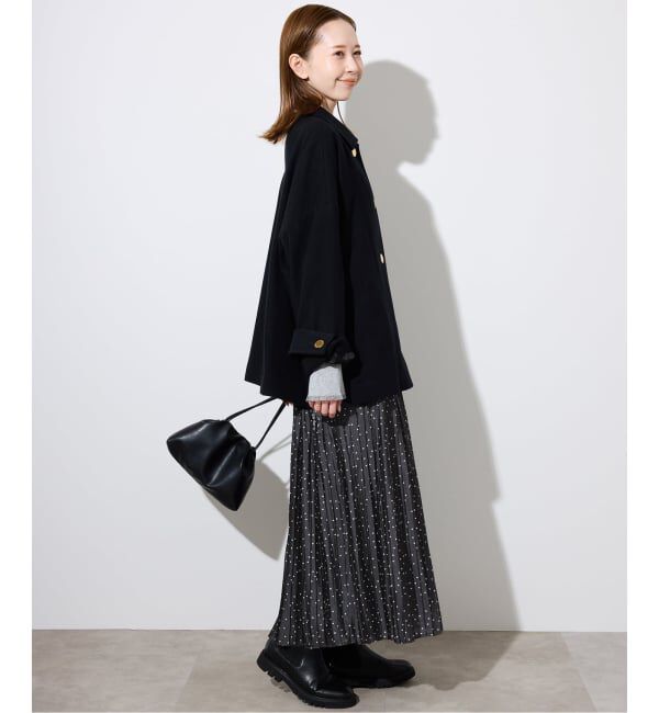 SLOBE IENA「ドットプリーツスカート」|スカート|