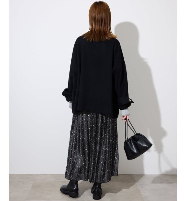 SLOBE IENA「ドットプリーツスカート」|スカート|