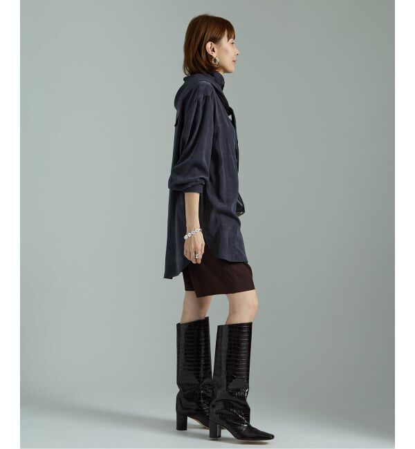 VERMEIL par iena「PEフィブリルオーバーシャツ」|シャツ・ブラウス|
