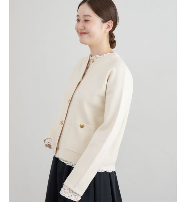 IENA「ミラノリブカーディガン」|カーディガン|