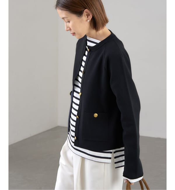 IENA「ミラノリブカーディガン」|カーディガン|