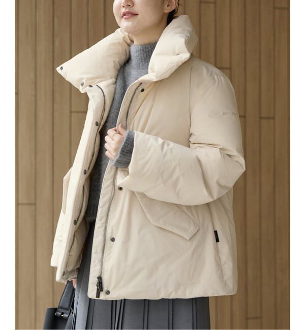 IENA「WOOLRICH/ウールリッチ LUXURY COCOON JK ジャケット」|ダウン|ホワイト
