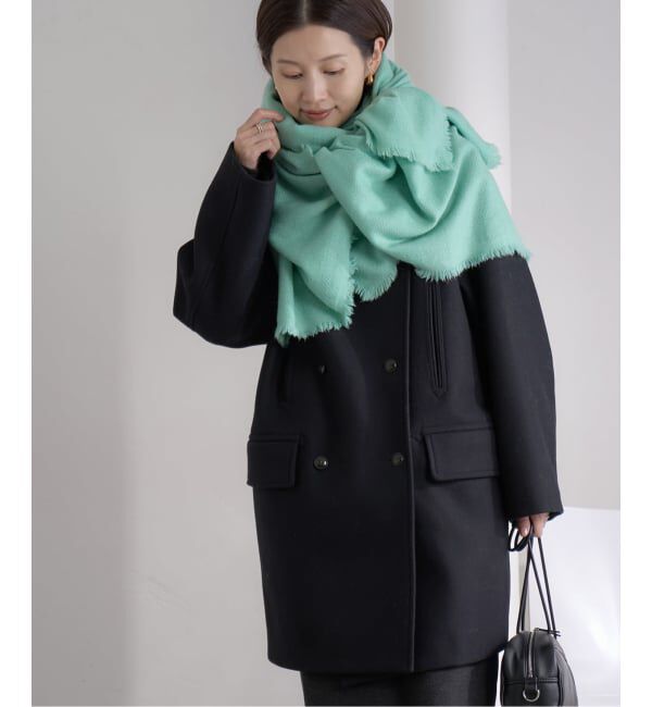 IENA「メルトンウール ピーコート」|ピーコート|