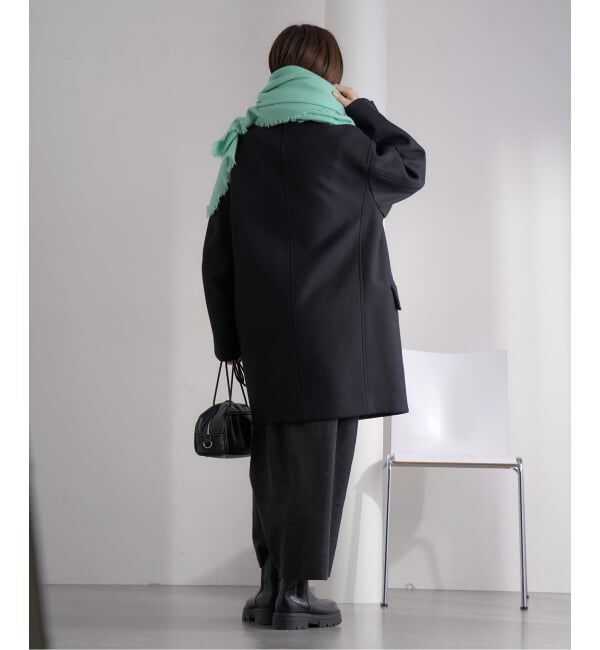 IENA「メルトンウール ピーコート」|ピーコート|