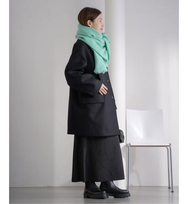 IENA「メルトンウール ピーコート」|ピーコート|