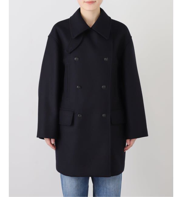 IENA「メルトンウール ピーコート」|ピーコート|