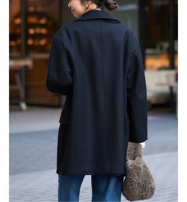 IENA「メルトンウール ピーコート」|ピーコート|