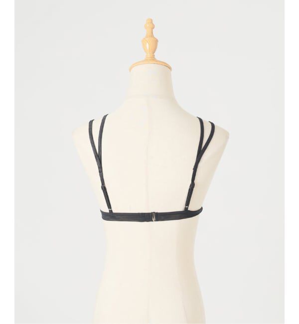 VERMEIL par iena「《予約》AROMATIQUE アロマティック シルクトライアングルブラ R147AR」|インナー|