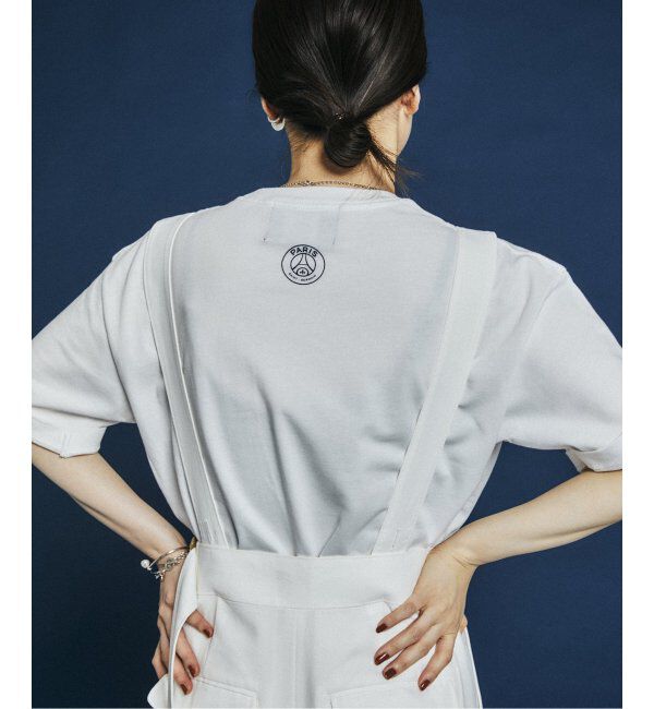 Paris Saint-Germain「【Paris Saint-Germain】バーシティロゴプリント Tシャツ」|Tシャツ・カットソー|