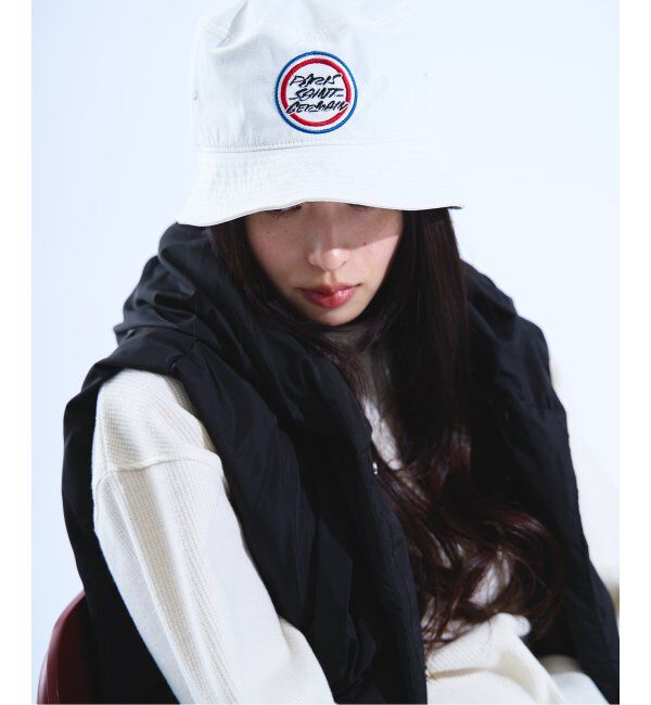 Paris Saint-Germain「【Futura &times; Paris Saint-Germain】ロゴ刺しゅう バケットハット」|ハット|