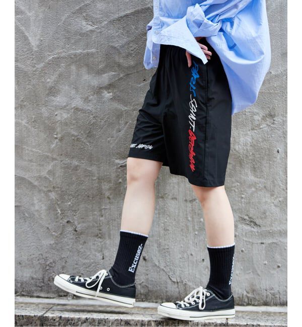 Paris Saint-Germain「【Futura &times; Paris Saint-Germain】グラフィックプリント ショーツ」|その他|ブラック