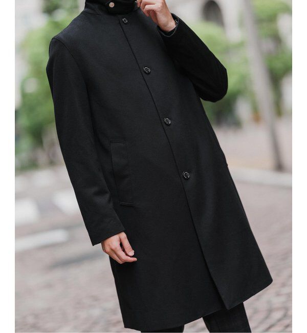 EDIFICE「MACKINTOSH(マッキントッシュ) 別注 DUNKELD/ダンケルド BT Loro Piana Fabric」|ステンカラーコート|