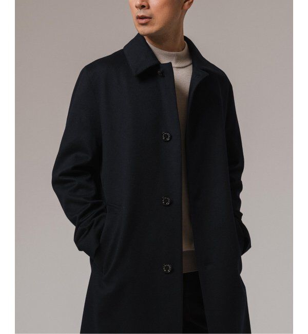 EDIFICE「MACKINTOSH(マッキントッシュ) 別注 DUNKELD/ダンケルド BT Loro Piana Fabric」|ステンカラーコート|